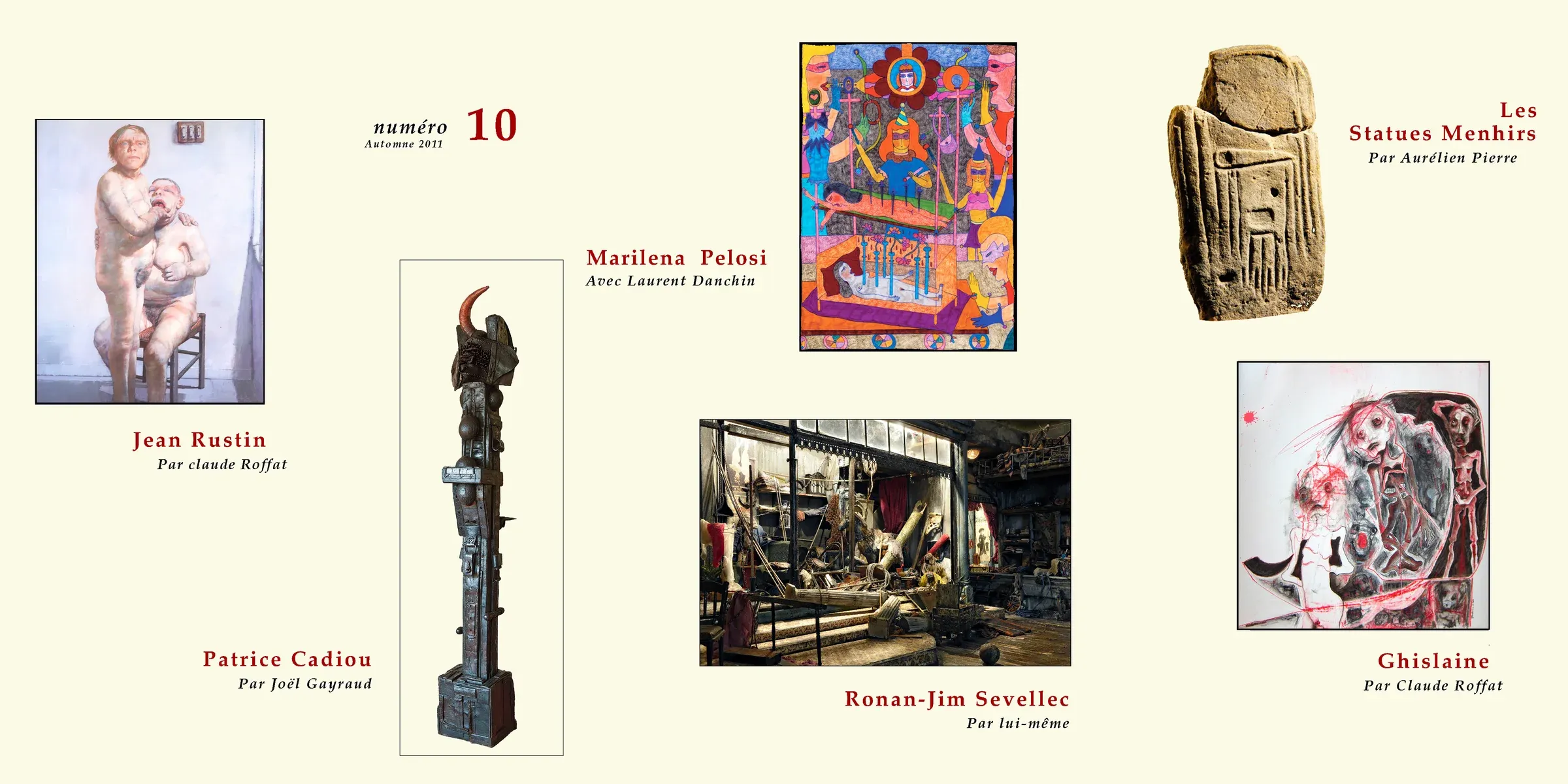 Sommaire illustré de l’œuf sauvage, numéro 10