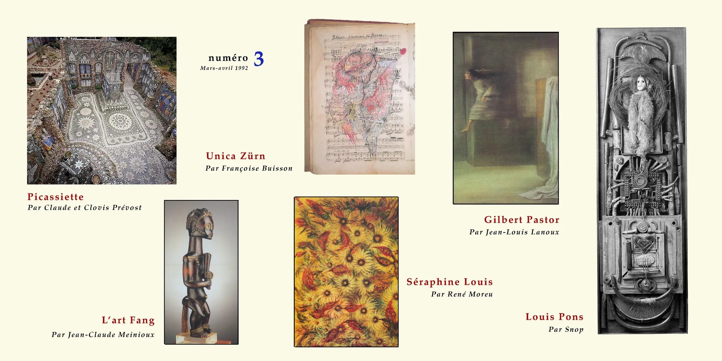 Sommaire illustré de l’œuf sauvage, numéro 3