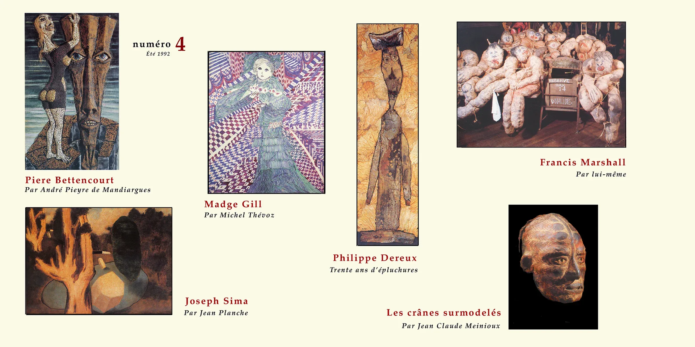 Sommaire illustré de l’œuf sauvage, numéro 4