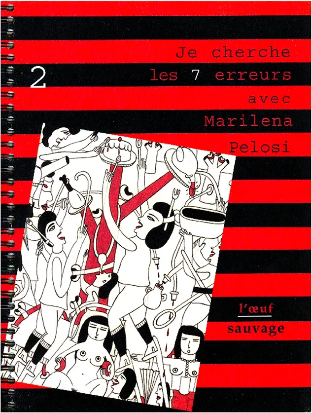 Couverture de Je cherche les 7 erreurs avec Mariléna Pelosi