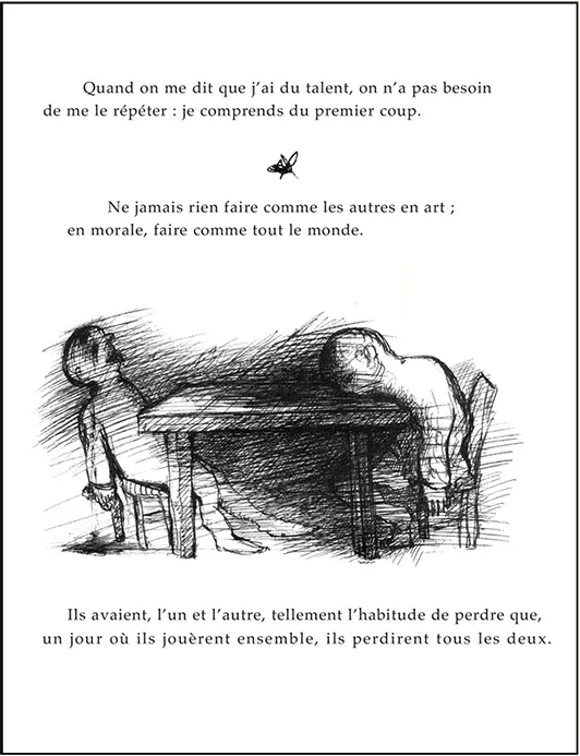 Une page du livre