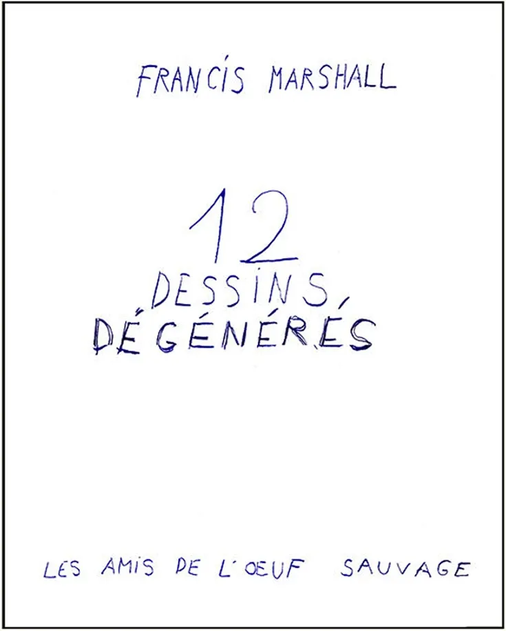 Couverture de 12 dessins dégénérés