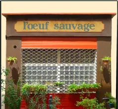La maison de l'œuf sauvage, 1 rue Chateauredon à Marseille